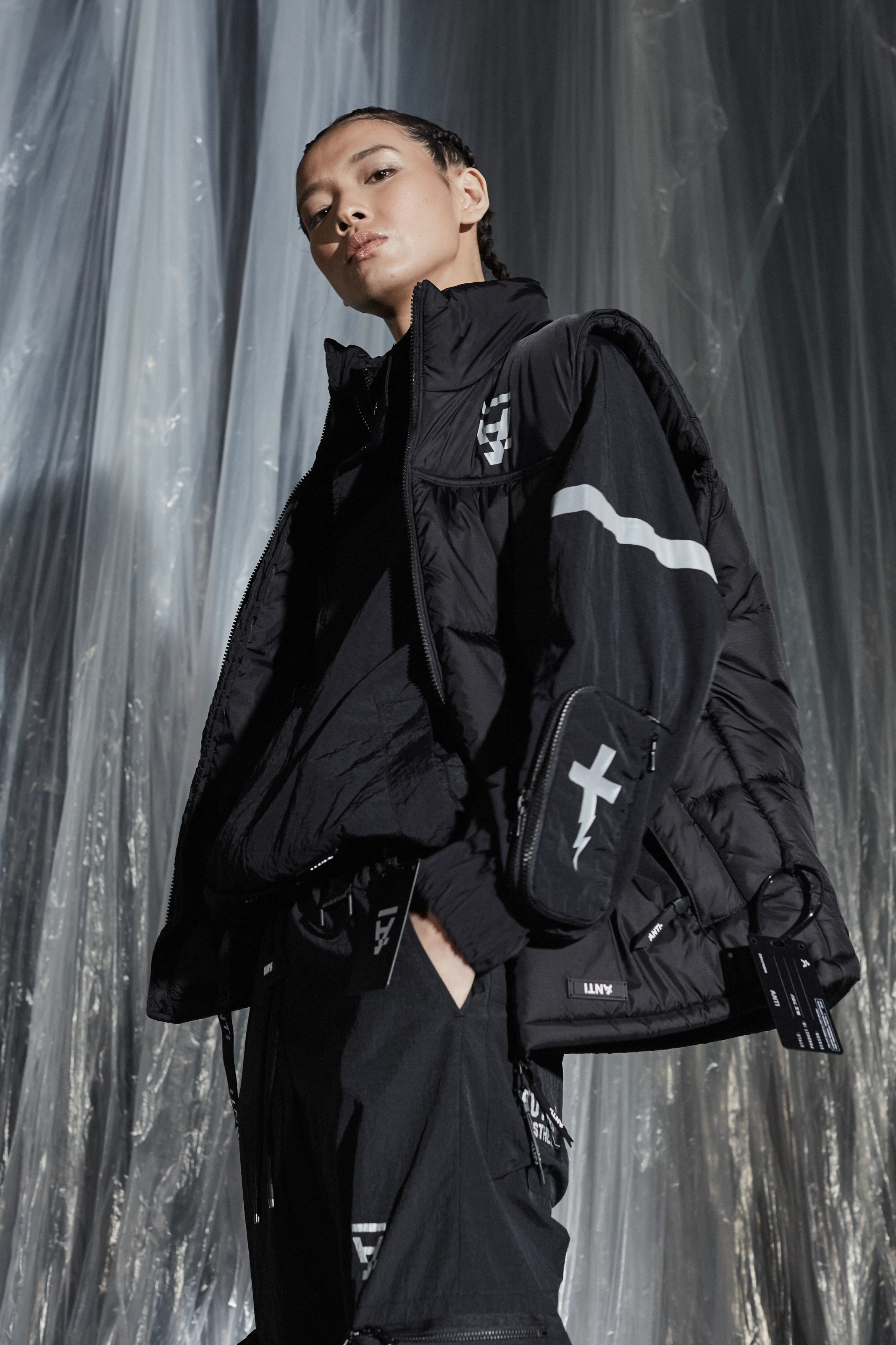 HYPHEN ATD100 TRACK JACKET w/ PUFFER VEST